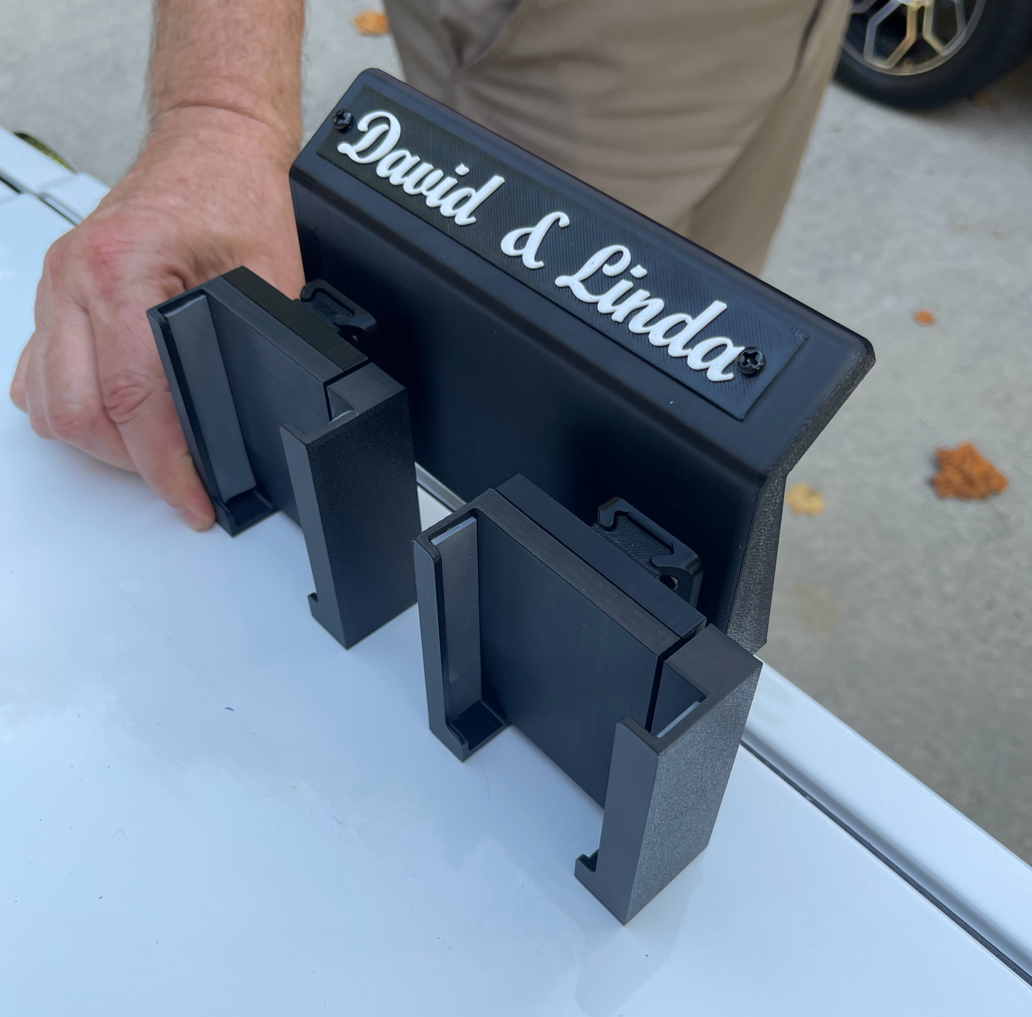 Moke EV Customizable Dual Adjustable Phone Holder